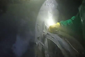 芜湖消防水池堵漏现场